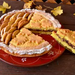 Итальянский деревенский пай с яблоками