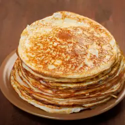 Пышные блинчики на кислом молоке