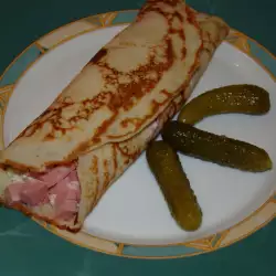 Соленые блины к завтраку